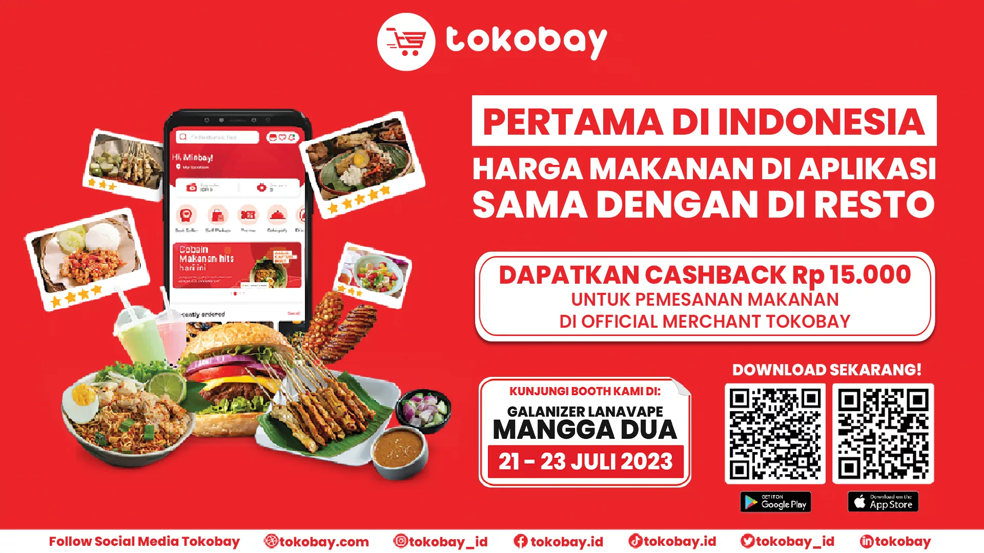 Tokobay Hadir Di Galanizer Lanavape, Tebar Cashback Rp15.000! - Tokobay