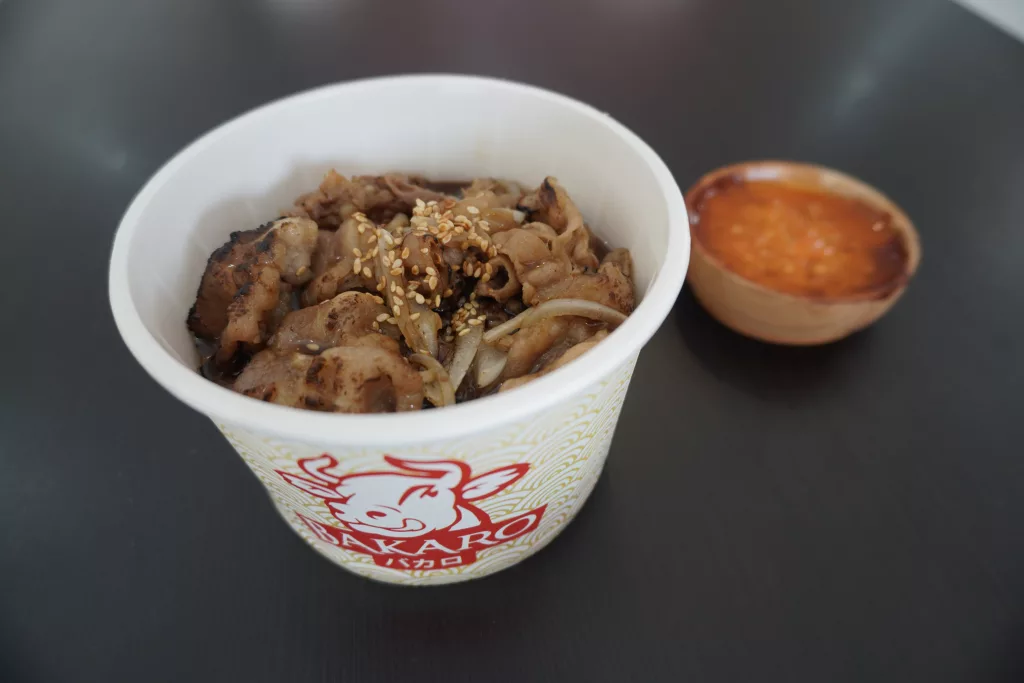 Tampilan US Yakiniku Beef Bow - Bakaro Grill. (Sumber: Tokobay Team)